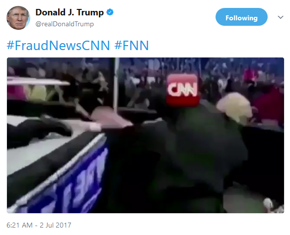 Trump Tackles CNN
